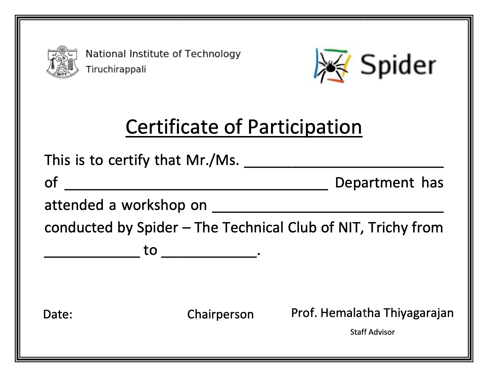 Certificates hari weblog