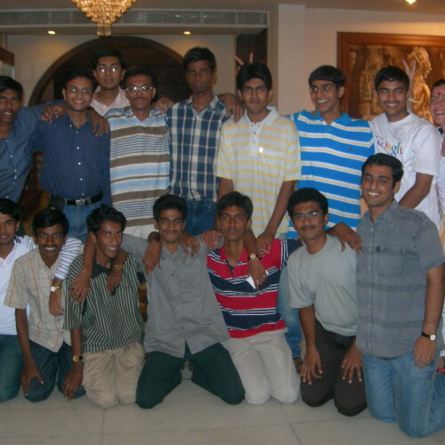 The entire team. Vivek and I worked together for the first time.