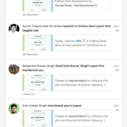 LinkedIn Certificate Notifications - Page 2
