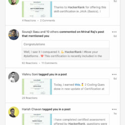 LinkedIn Certificate Notifications - Page 3