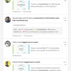 LinkedIn Certificate Notifications - Page 3