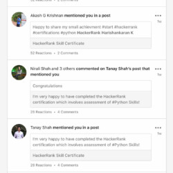 LinkedIn Certificate Notifications - Page 4